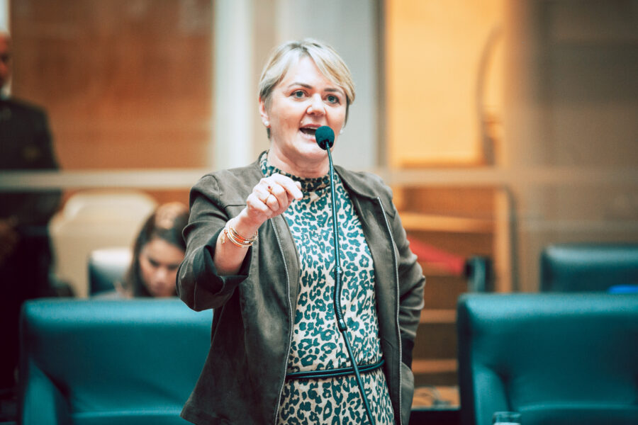 Deputada Luciane Carminatti defendeu a aprovação de emendas que melhoravam o reajuste salarial dos professores