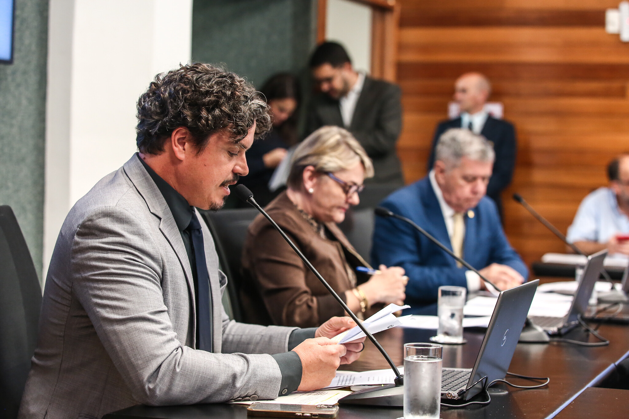 - Deputado Marquito (PSOL)- Deputada Luciane Carminatti (PT)
 - Deputado Mário Motta (PSD)