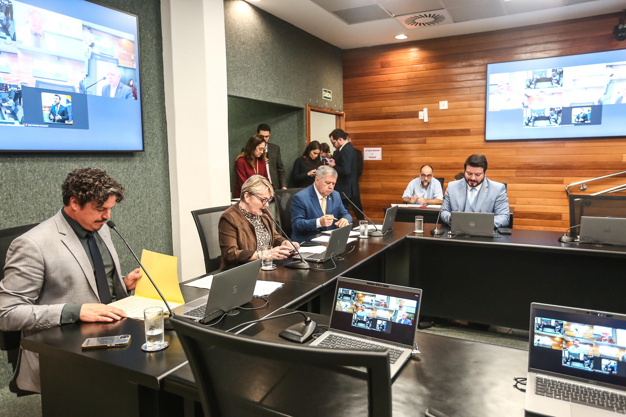 - Deputado Marquito (PSOL)- Deputada Luciane Carminatti (PT)  - Deputado Mário Motta (PSD)

 - Deputado Alex Brasil (PL)