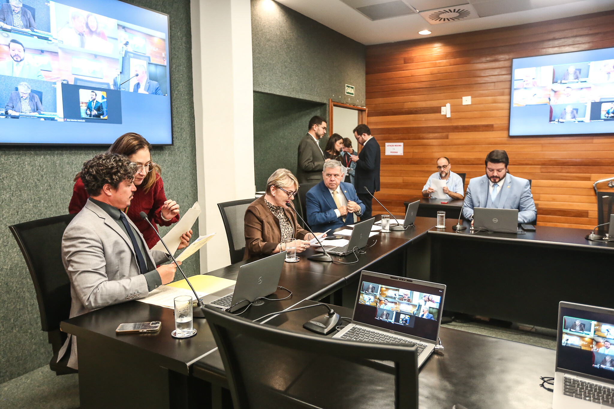 - Deputado Marquito (PSOL)- Deputada Luciane Carminatti (PT)  - Deputado Mário Motta (PSD)

 - Deputado Alex Brasil (PL)