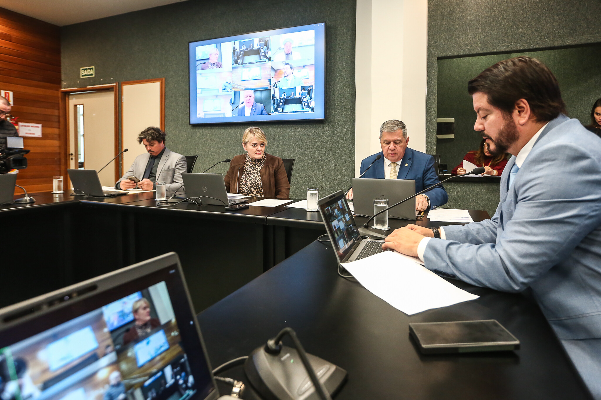 - Deputado Marquito (PSOL) - Deputado Mário Motta (PSD)

 - Deputada Luciane Carminatti (PT) - Deputado Alex Brasil (PL)