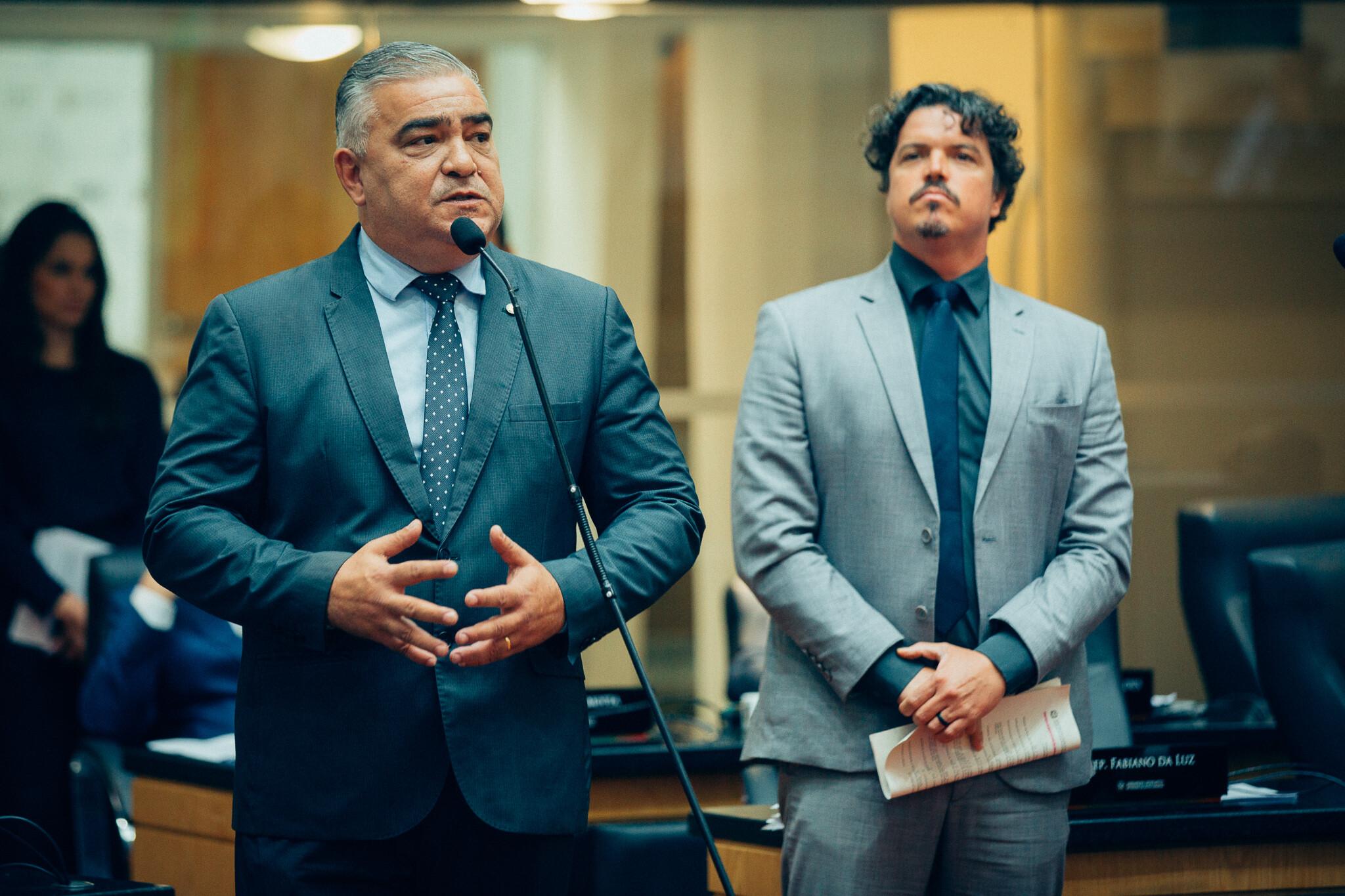 - Deputado Sargento Lima (PL) 	
 - Deputado Marquito (PSOL)