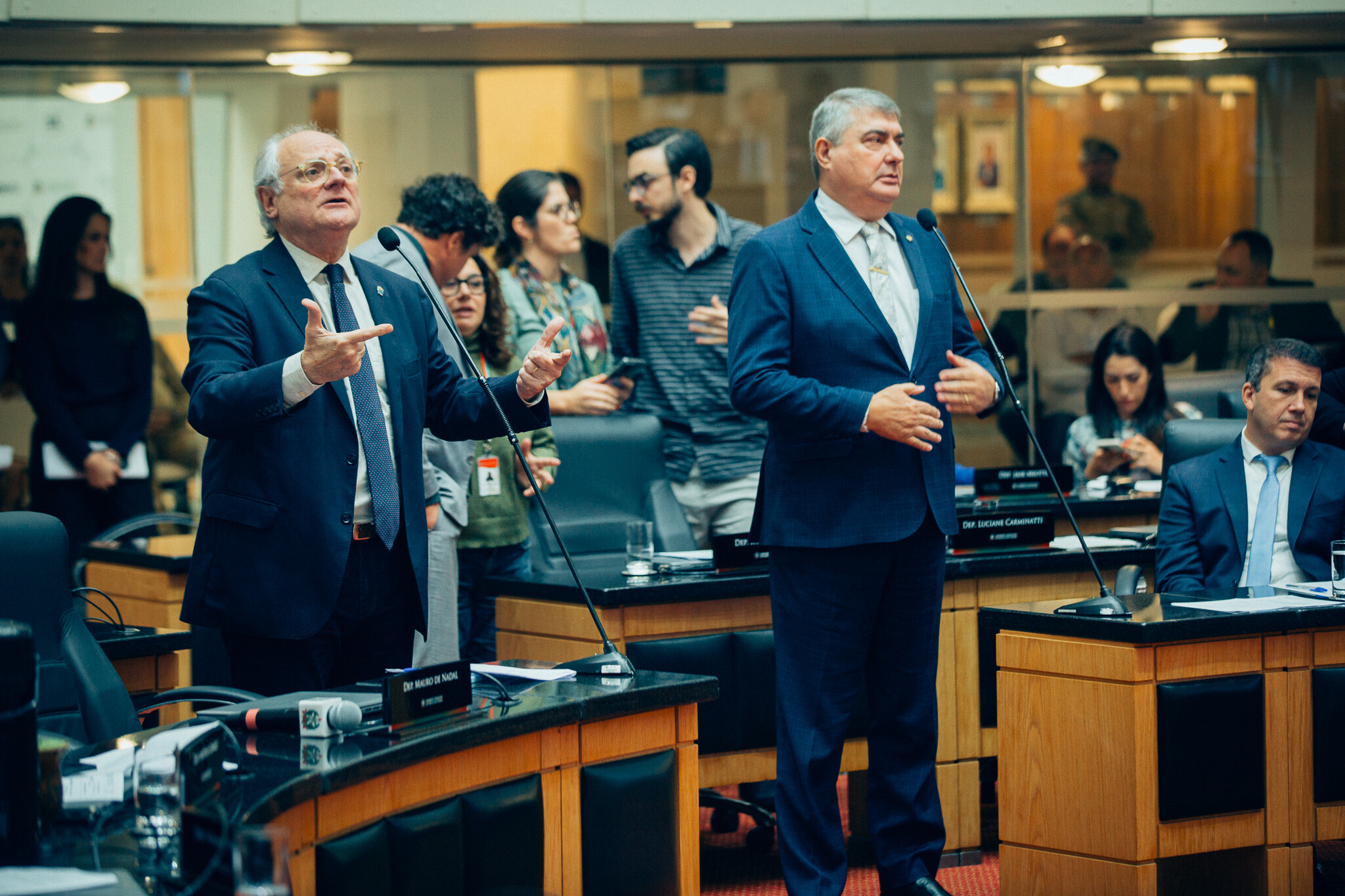 - Deputado Dr. Vicente Caropreso (PSDB) 
 - Deputado Antídio Lunelli (MDB)