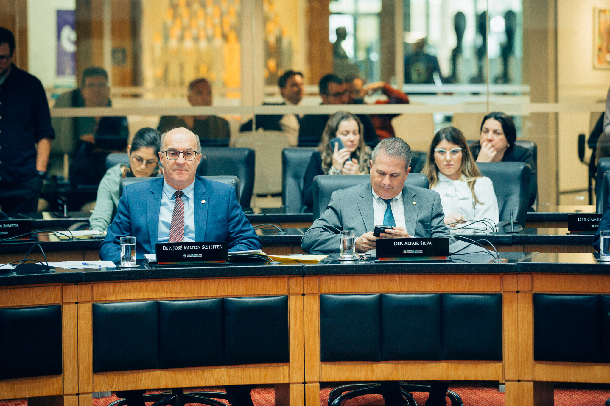 - Deputado José Milton Scheffer (PP)
- Deputado Altair Silva (PP)