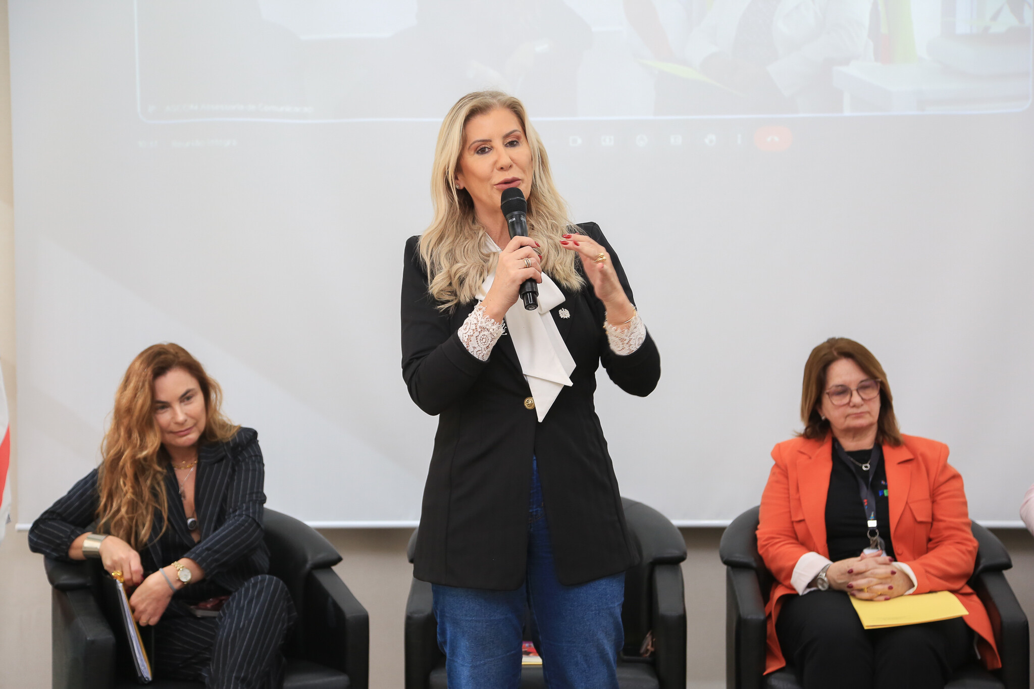 Secretária de Estado da Educação, Luciane Ceretta