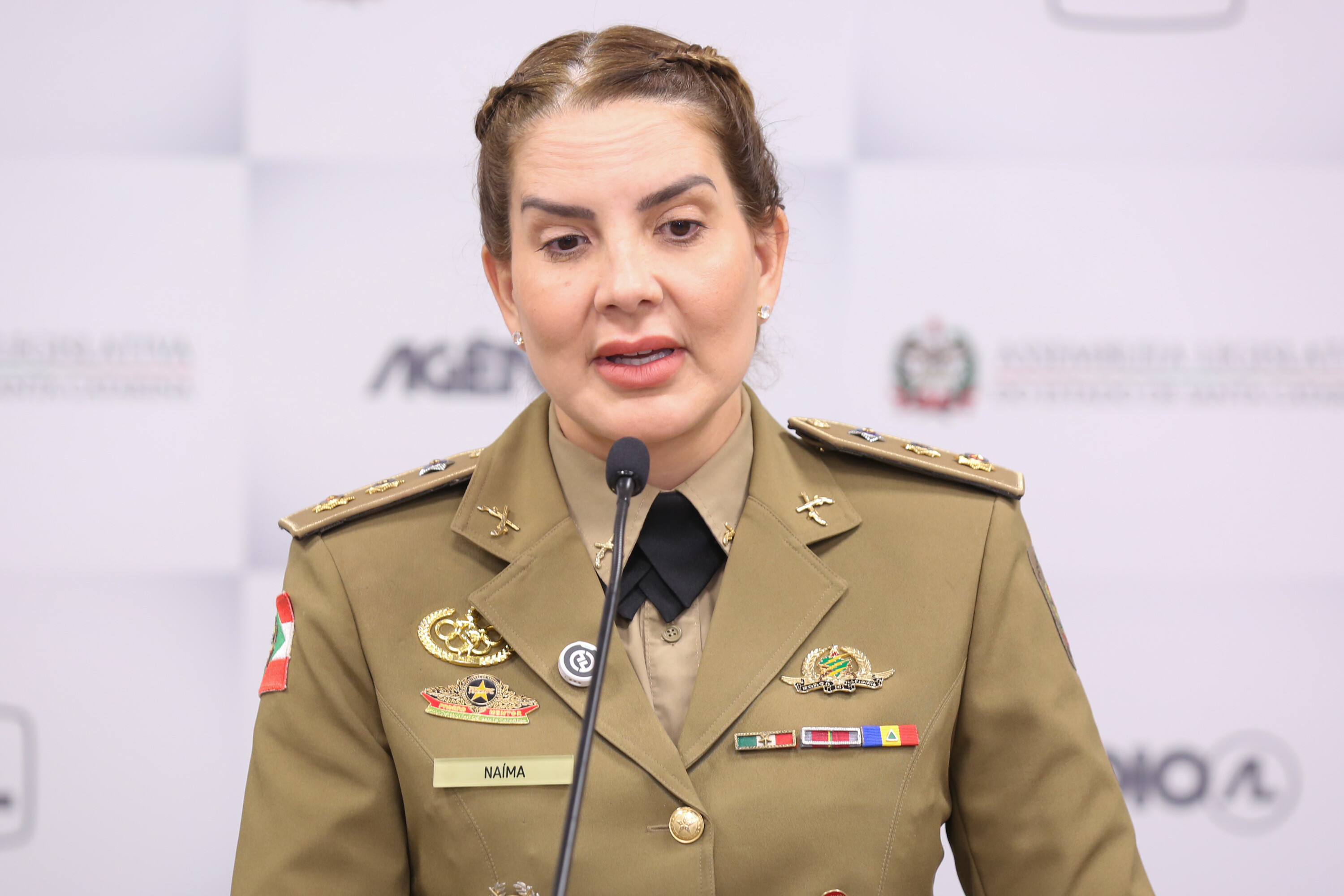 Tenente-Coronel Naíma Huk Amarante Da PM