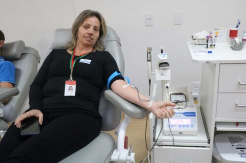 Campanha permanente da Alesc registra 45 novos cadastros de doadores de sangue
