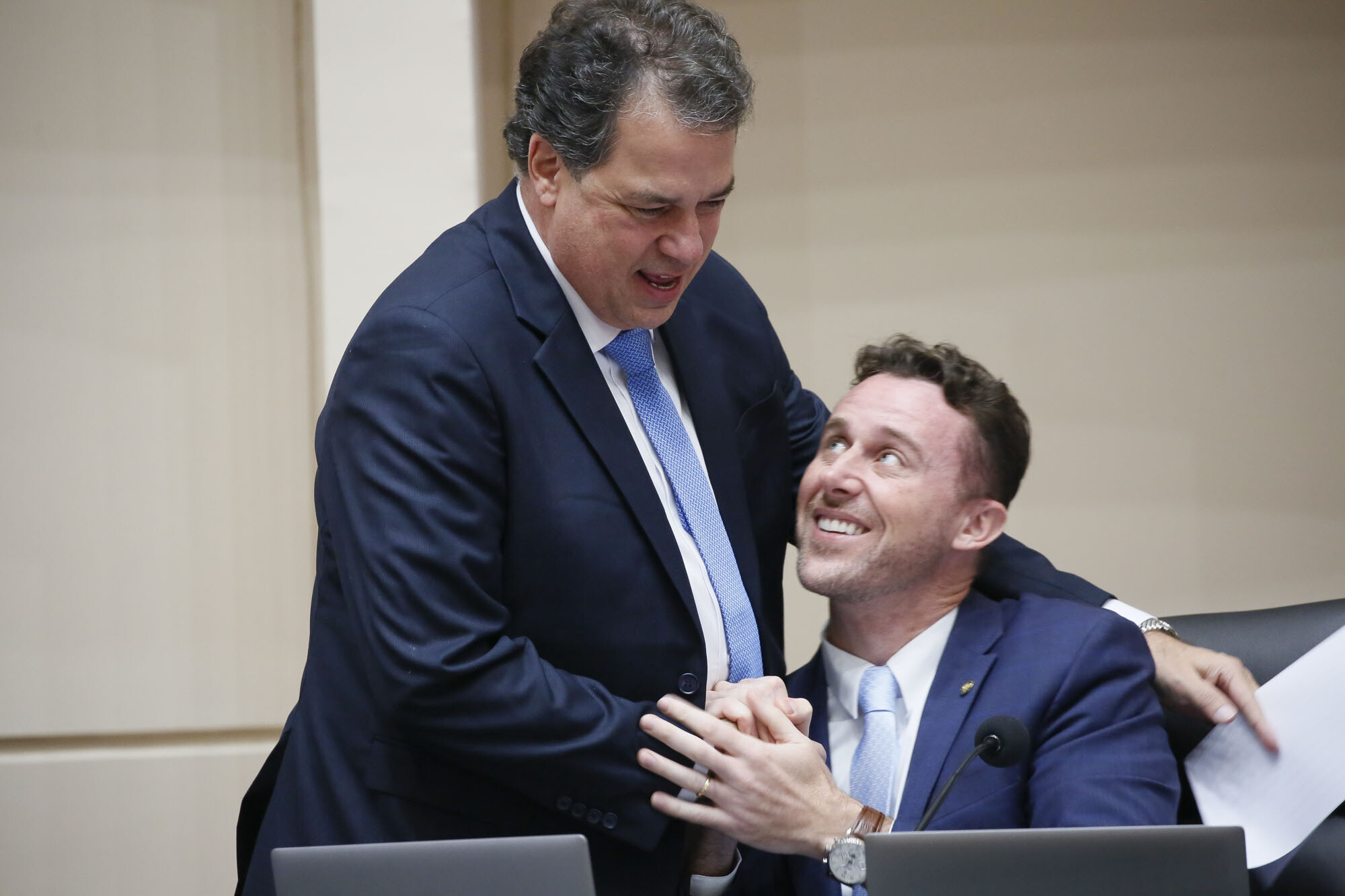 - Deputado Rodrigo Minotto (PDT) 	
 - Deputado Fernando Krelling (MDB)