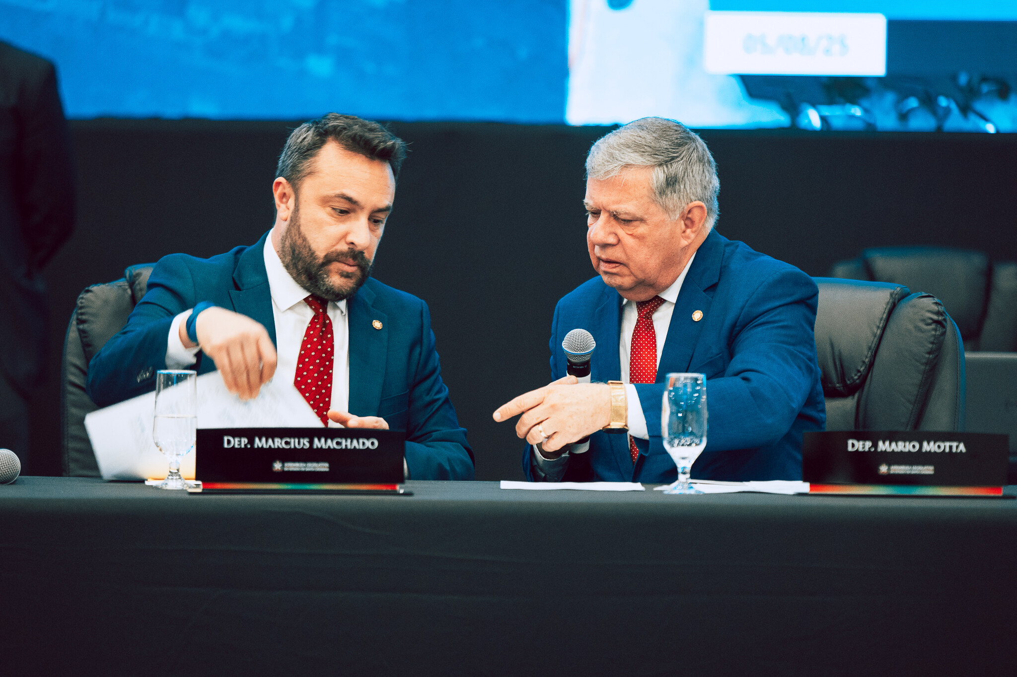- Deputado Marcius Machado (PL) 
 - Deputado Mário Motta (PSD)