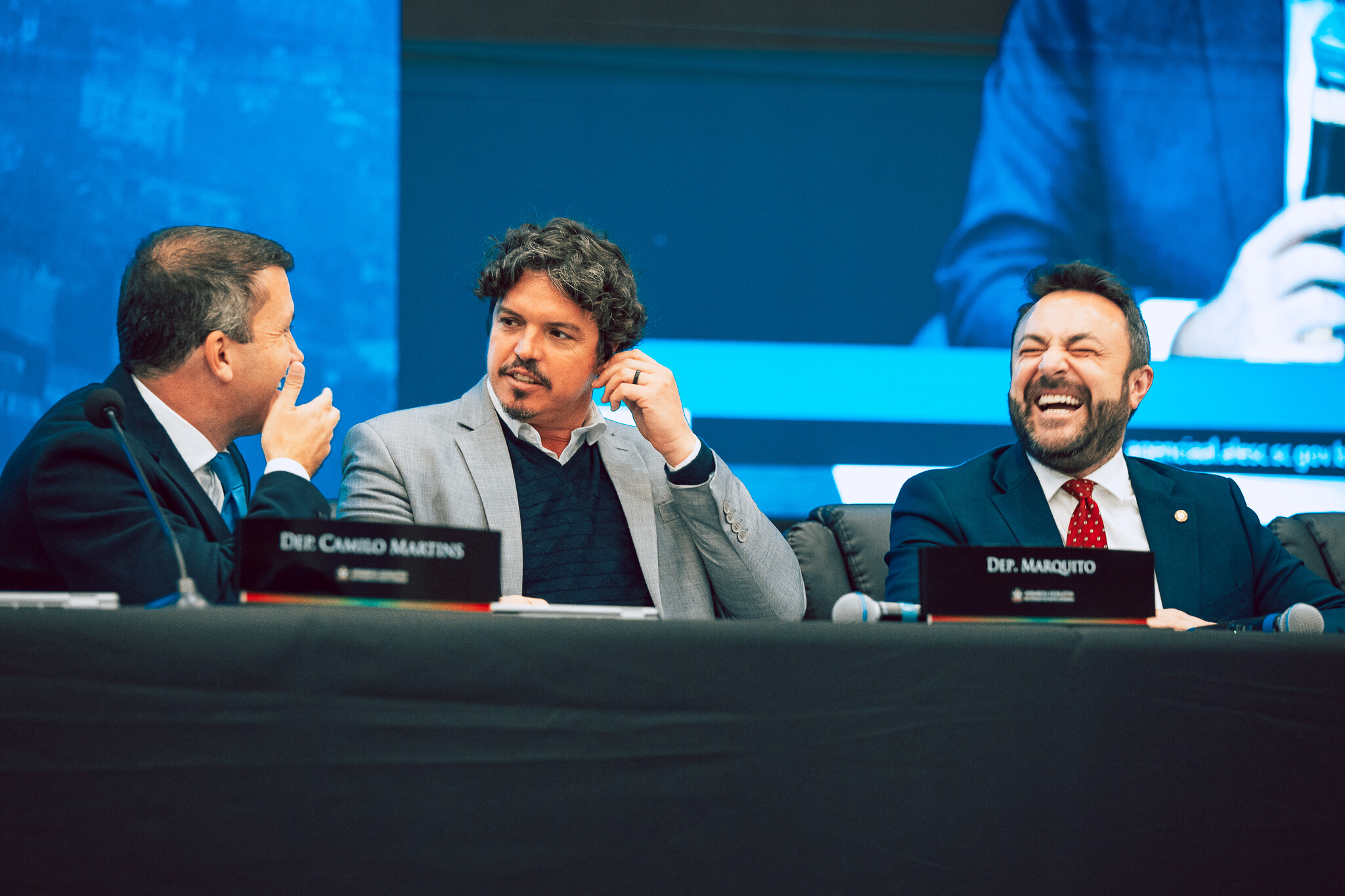 - Deputado Camilo Martins (Podemos)- Deputado Marquito (PSOL)
 - Deputado Marcius Machado (PL)