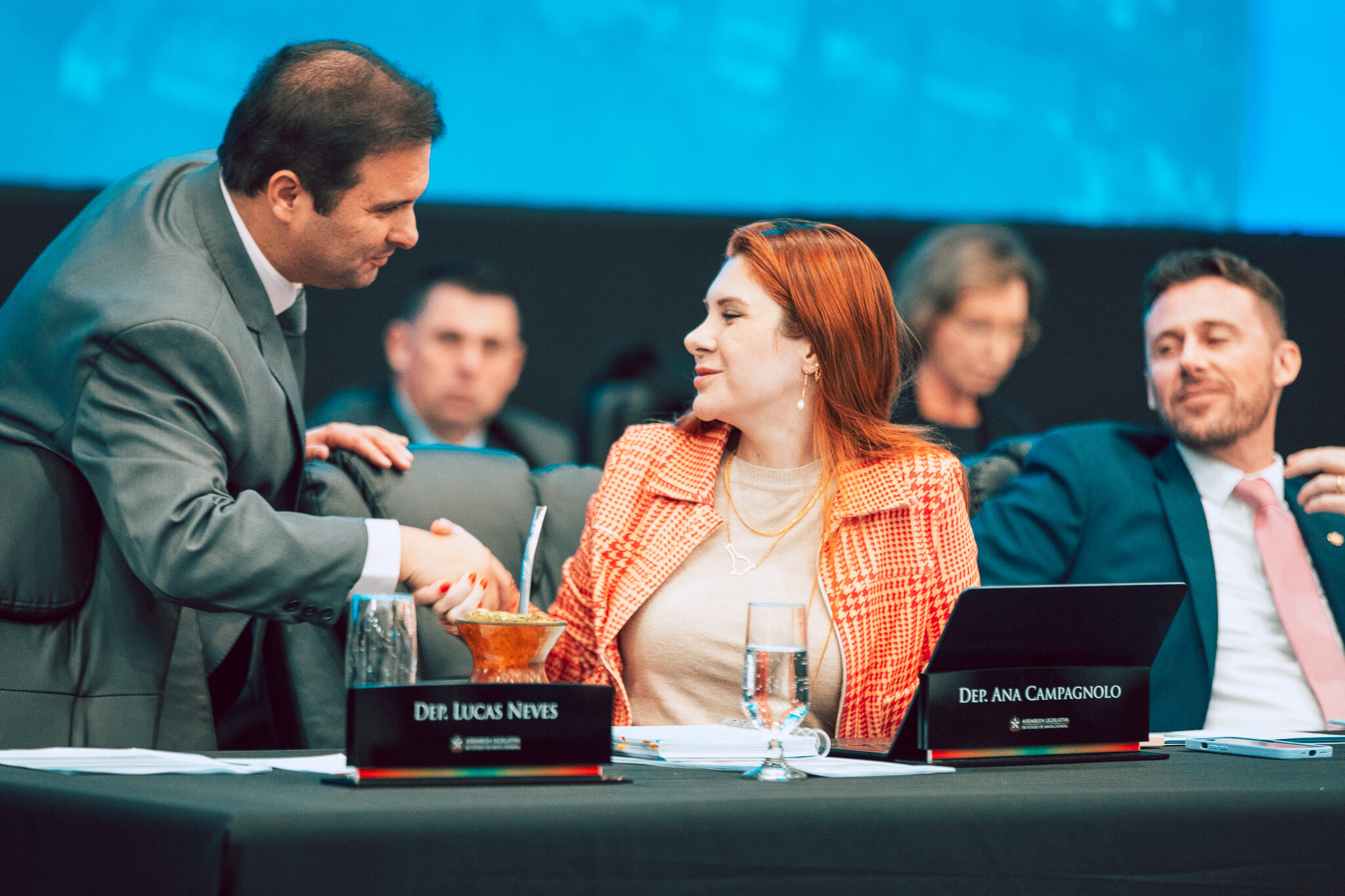 - Deputado Sérgio Guimarães (UNIÃO)
 - Deputada Ana Caroline Campagnolo (PL)