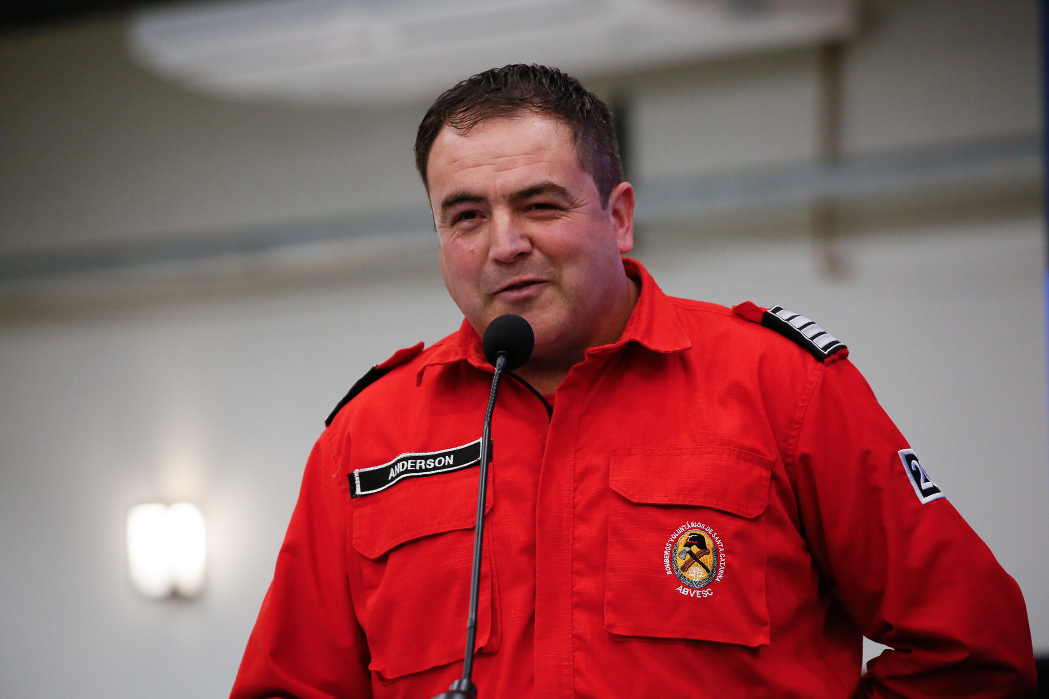 Anderson Oparacz, Bombeiro Voluntário de Itaiópolis