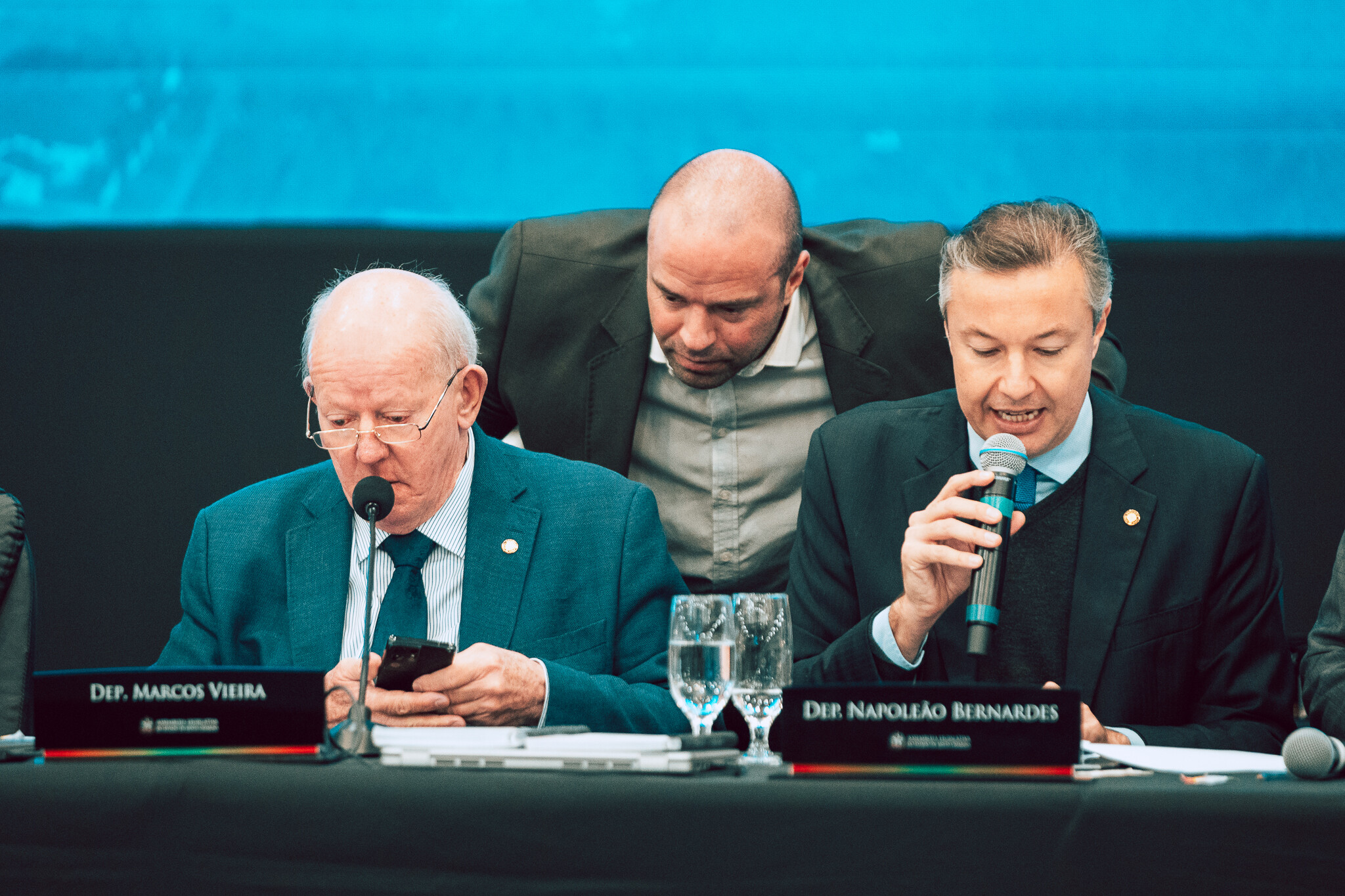 - Deputado Marcos Vieira (PSDB) - Deputado Jessé Lopes (PL)
 - Deputado Napoleão Bernardes (PSD)