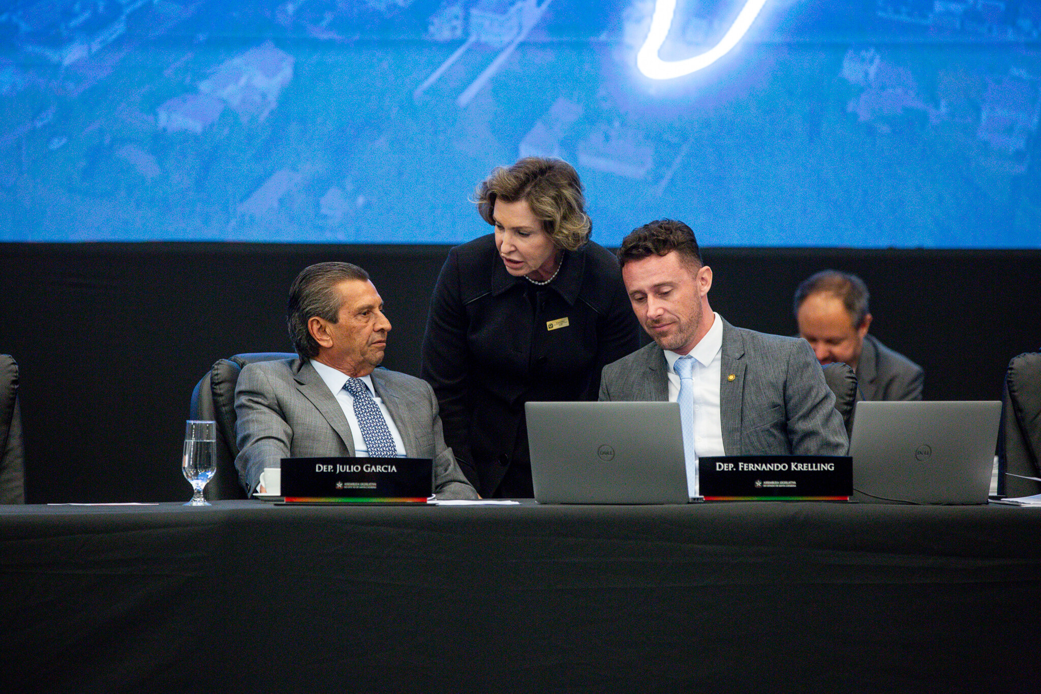 - Deputado Julio Garcia (PSD) 	- Deputado Fernando Krelling (MDB)
