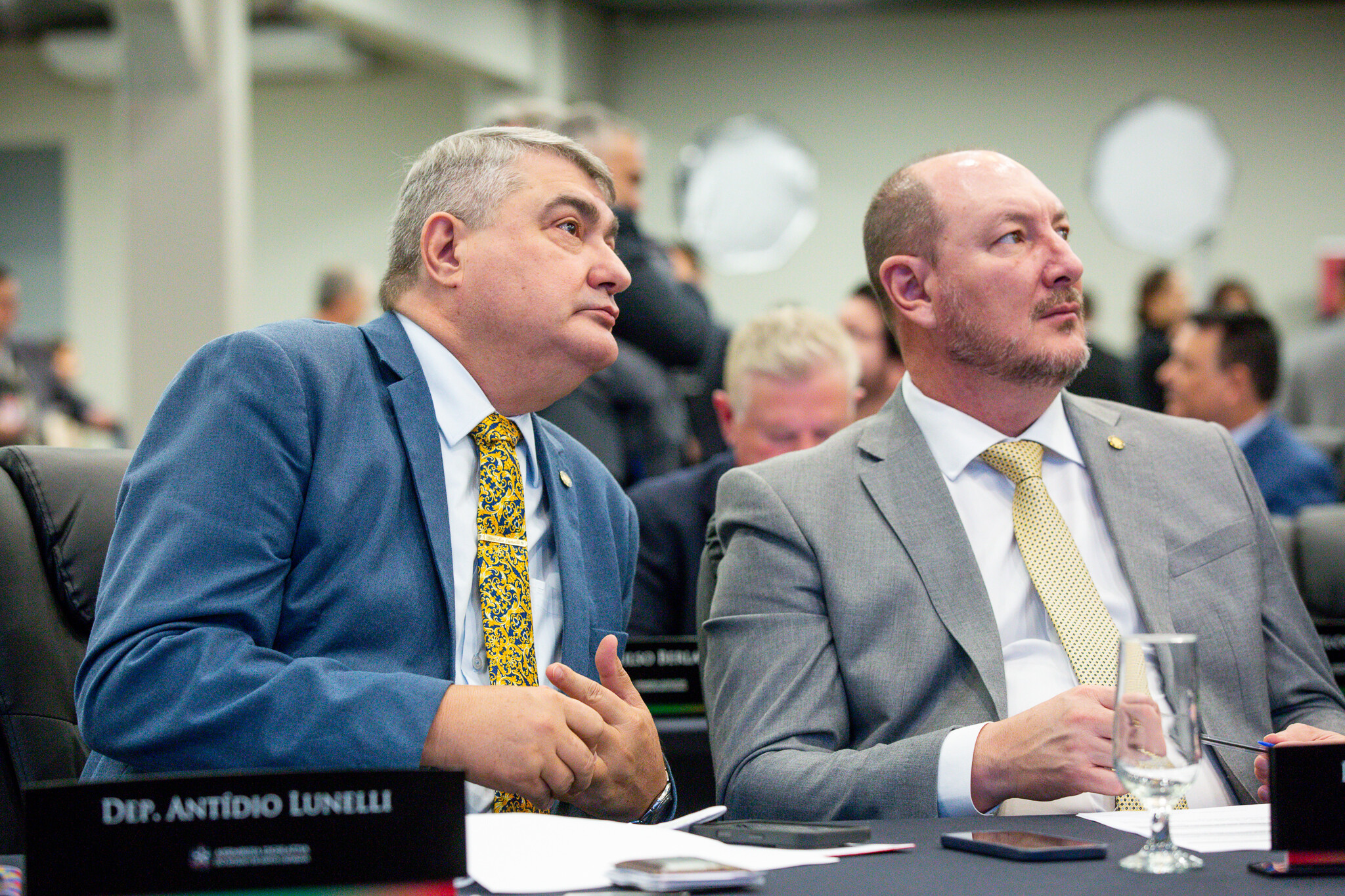 - Deputado Antídio Lunelli (MDB) 	
 - Deputado Mauro de Nadal (MDB)