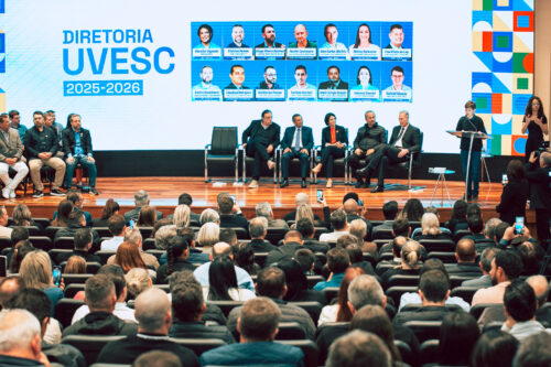 Parlamento sedia posse da nova gestão da Uvesc na noite desta terça (12)
