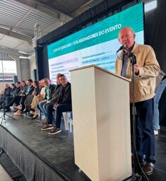 Marcos Vieira participa de inauguração da nova ala do Hospital de Pinhalzinho