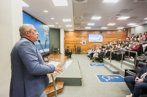 Abertura do Estágio Visita valoriza autonomia de pensamento e senso crítico de universitários
