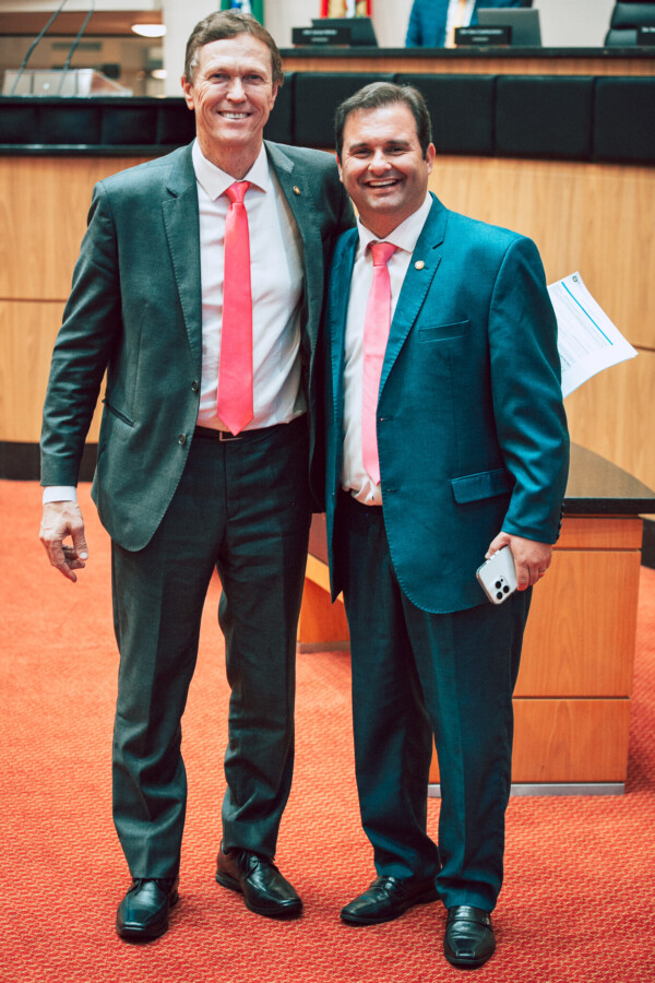 - Deputado Volnei Weber (MDB)
 - Deputado Sérgio Guimarães(União)