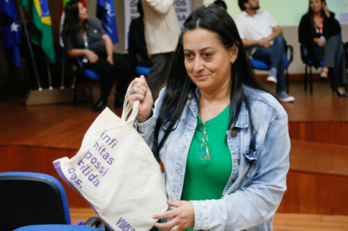 Entrega de brindes