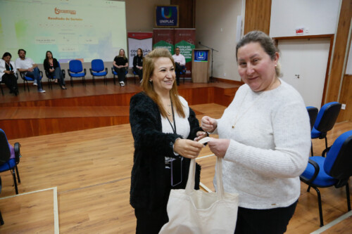 Entrega de brindes