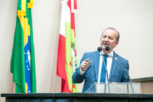 - Jorginho dos Santos Mello -  Governador de Santa Catarina