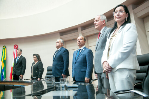 - Vânia Franco - Secretária executiva de Articulação Nacional - Jorginho dos Santos Mello -  Governador de Santa Catarina