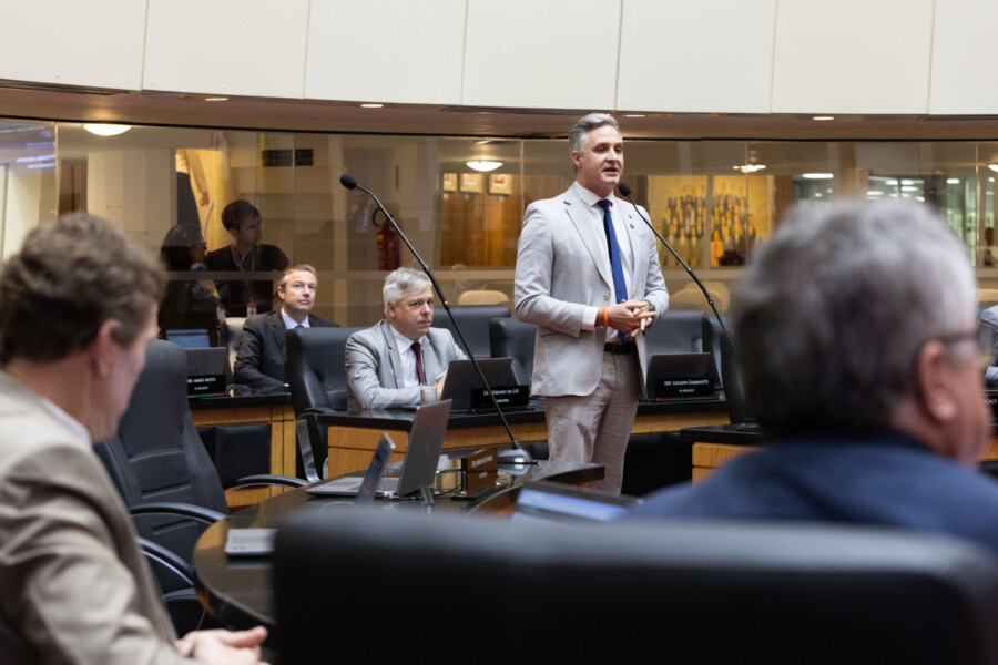 - Deputado Matheus Cadorin (NOVO) 	- Deputado Pepê Collaço (PP) - Deputado Fabiano da Luz (PT)