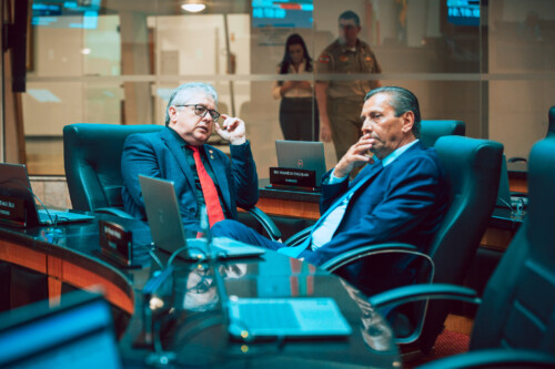 - Deputado Tiago Zilli (MDB)
 - Deputado Júlio Garcia (PSD)