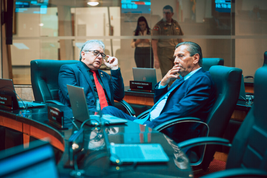 - Deputado Tiago Zilli (MDB)
 - Deputado Júlio Garcia (PSD)