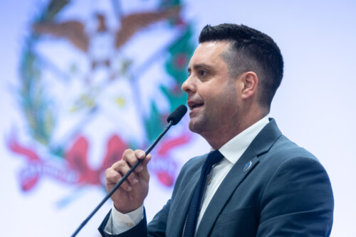- Diego Machado - Presidente  Câmara  de Vereadores de Joinville SC