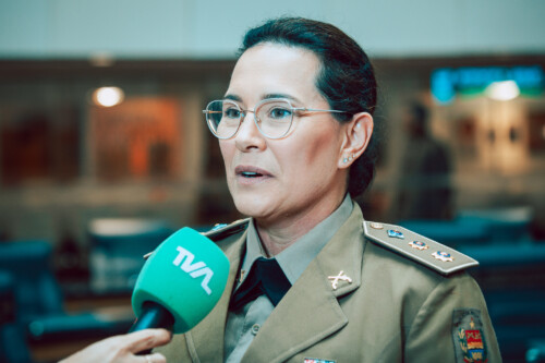 - Clarissa Dias Soares - Tenente Coronel PM - Comandante do 22º BPM da Capital.