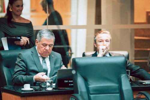 - Deputado Mário Motta (PSD)
 - Deputado Napoleão Bernardes (PSD)
