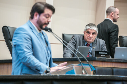 - Deputado Alex Brasil (PL)
- José Fragalli - Reitor da Universidade de SC