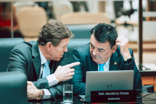 - Deputado Volnei Weber (MDB)
 - Deputado Maurício Peixer (PL)