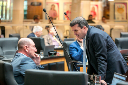 - Deputado Mauro de Nadal (MDB) - Deputado Camilo Martins (Podemos)