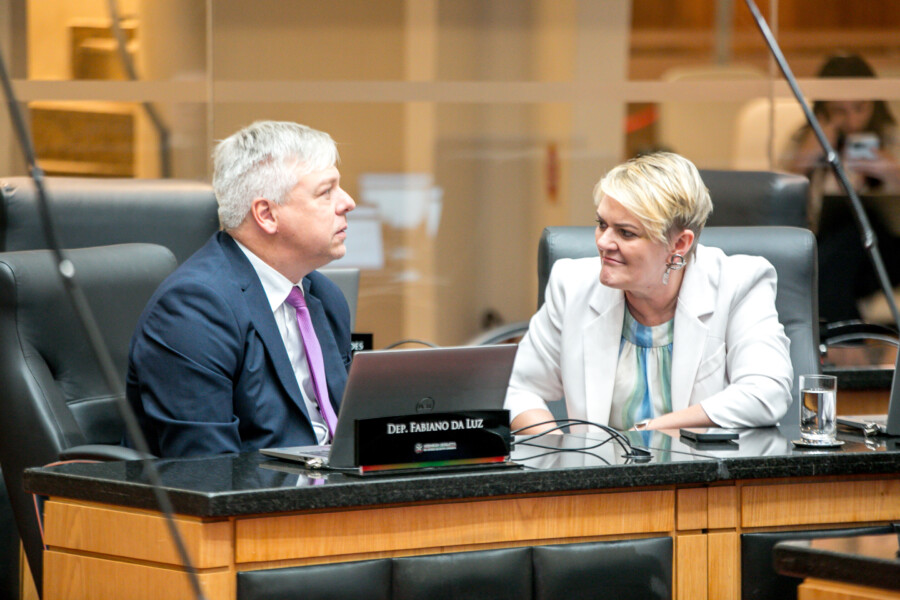 - Deputado Fabiano da Luz (PT) 	
 - Deputada Luciane Carminatti (PT)