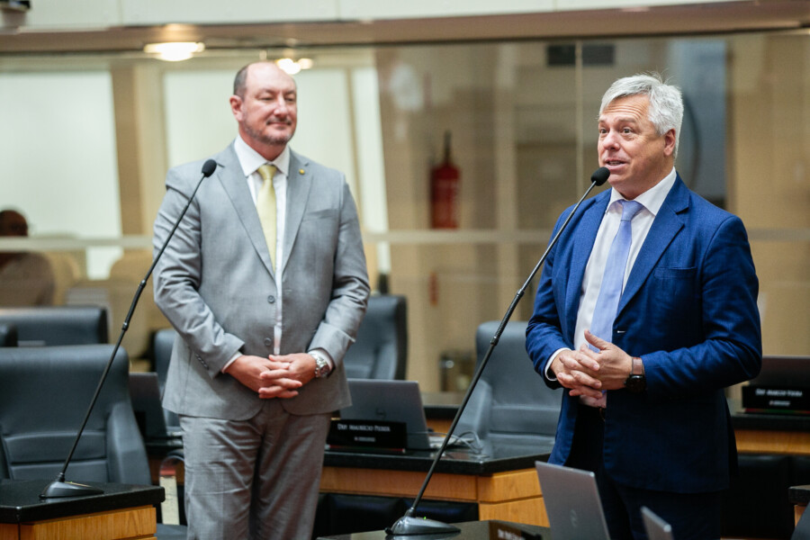 - Deputado Mauro de Nadal (MDB)  - Deputado Fabiano da Luz (PT)