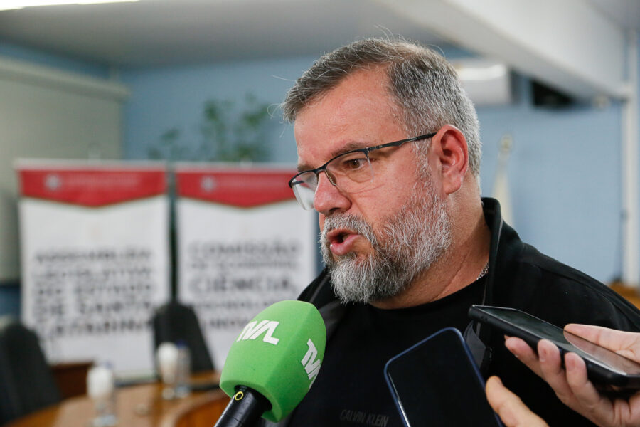 Vereador Darcy Rodrigo Pedroso, presidente da Câmara Municipal de Campos Novos.