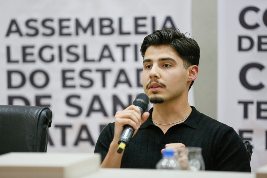Vereador Matheus Alves.