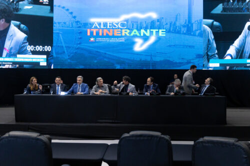 Sustentabilidade ambiental em debate durante o Alesc Itinerante no Vale do Itajaí