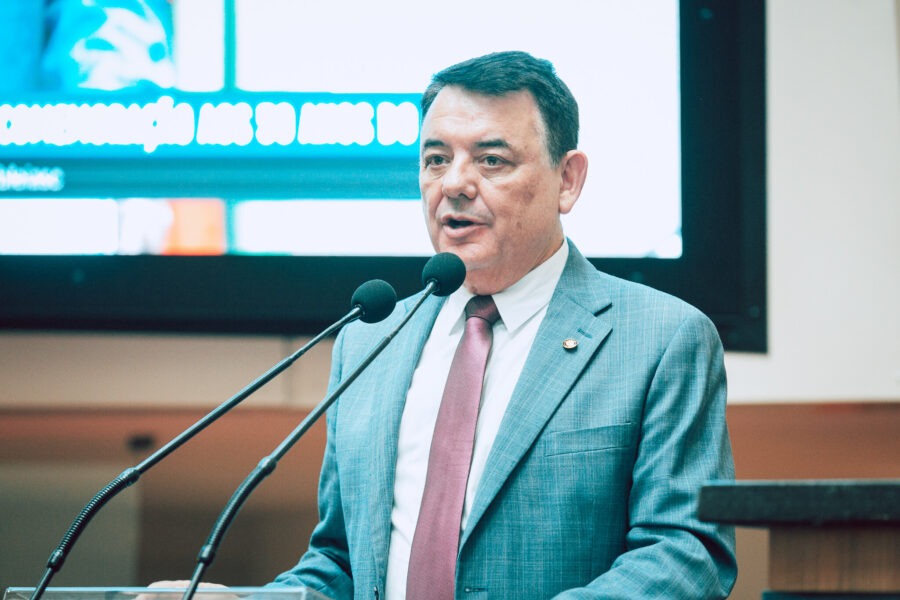Deputado Maurício Peixer, proponente da sessão.