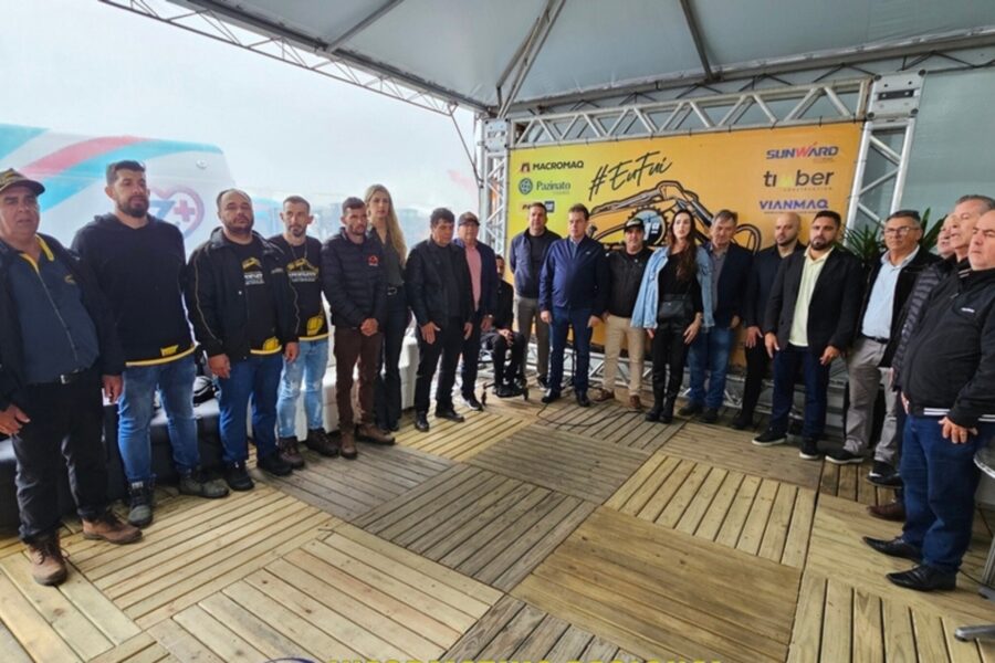 Deputado Minotto prestigia abertura oficial da 4ª Expoenote em Santa Rosa do Sul