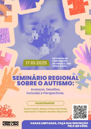 Alesc promove Seminário Regional para ampliar debate a respeito do autismo em Joinville