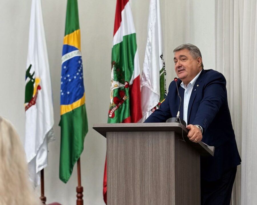 Na Câmara de Guaramirim, Lunelli presta contas e detalha R$ 5,6 mi em recursos ao município