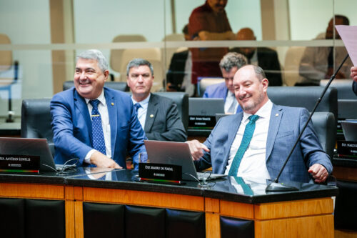 - Deputado Antídio Lunelli (MDB) 	
 - Deputado Mauro de Nadal (MDB)