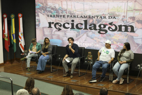 Frente Parlamentar da Reciclagem debate avanços e desafios na destinação de resíduos em SC