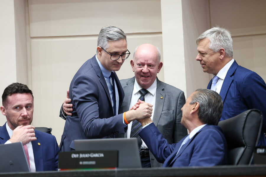 - Deputado Fernando Krelling (MDB) 	 - Deputado Marcos Vieira (PSDB)  - Deputado Matheus Cadorin (NOVO) 	
- Deputado Fabiano da Luz (PT) 	
 - Deputado Julio Garcia (PSD)