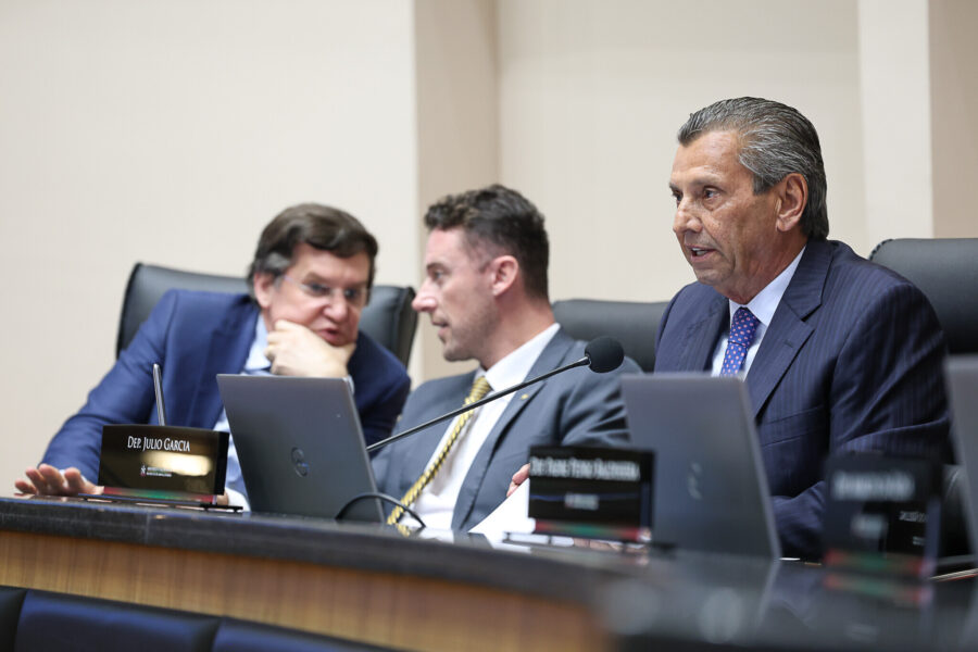 - Deputado Jair Miotto (União) 	 - Deputado Fernando Krelling (MDB) 	

 - Deputado Julio Garcia (PSD)