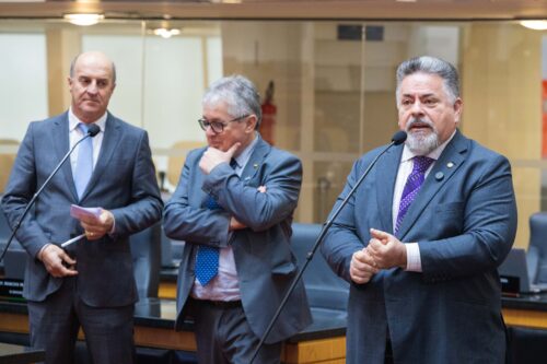 - Deputado José Milton Scheffer (PP)
- Deputado Tiago Zilli (MDB)
 - Deputado Sergio Motta (Republicanos)